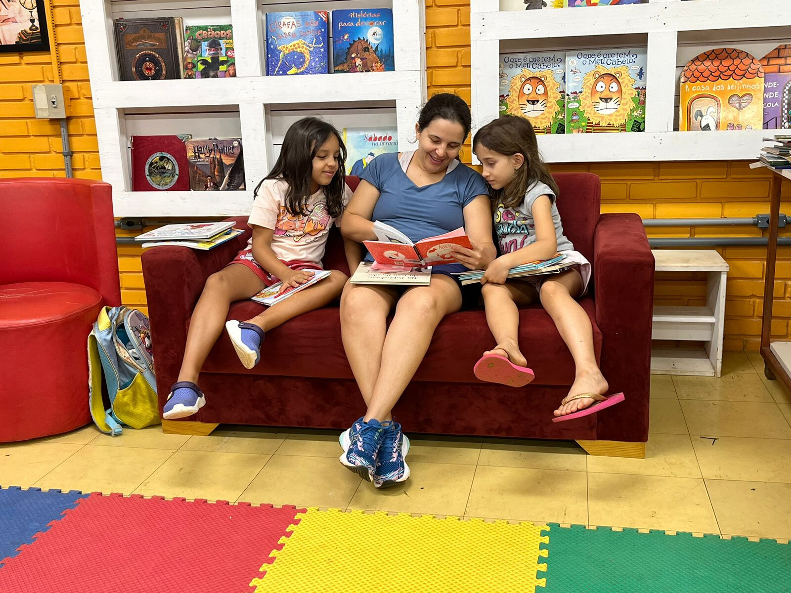 Registro de visita à Biblioteca Libris
