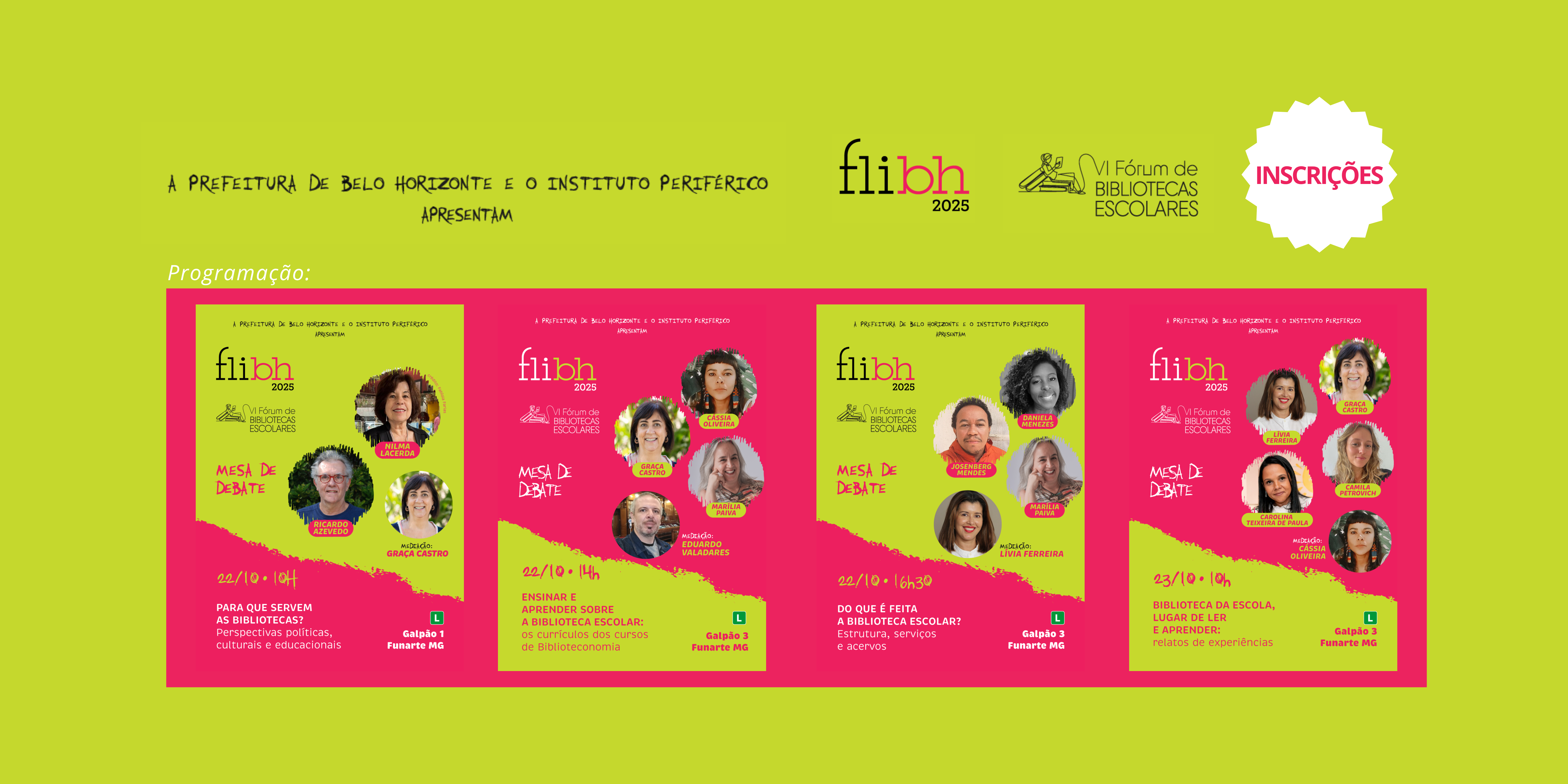 VI Fórum de Bibliotecas Escolares