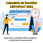 Calendário CEP/UFCAT 2022