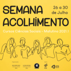 Semana de acolhimento C.S Matutino 2021.1