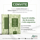 Convite livro profa. Andréa Vettorassi