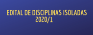 Oferta_de_disciplinas_isoladas 2020 Oferta_de_disciplinas_isoladas 2020