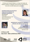 palestras sobre pesquisas em políticas energéticas 