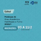 edital mudanças grau academico
