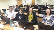 Manuelina Duarte, juntamente com a bancada de Patrimônio da Comissão Nacional de Incentivo à Cultura (CNIC), durante a 254ª reunião da comissão