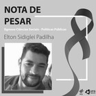 NOTA DE PESAR FCS: Com pesar, informamos o falecimento do egresso ELTON SIDIGLEI PADILHA ,