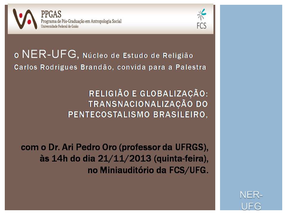 Convite palestra NER
