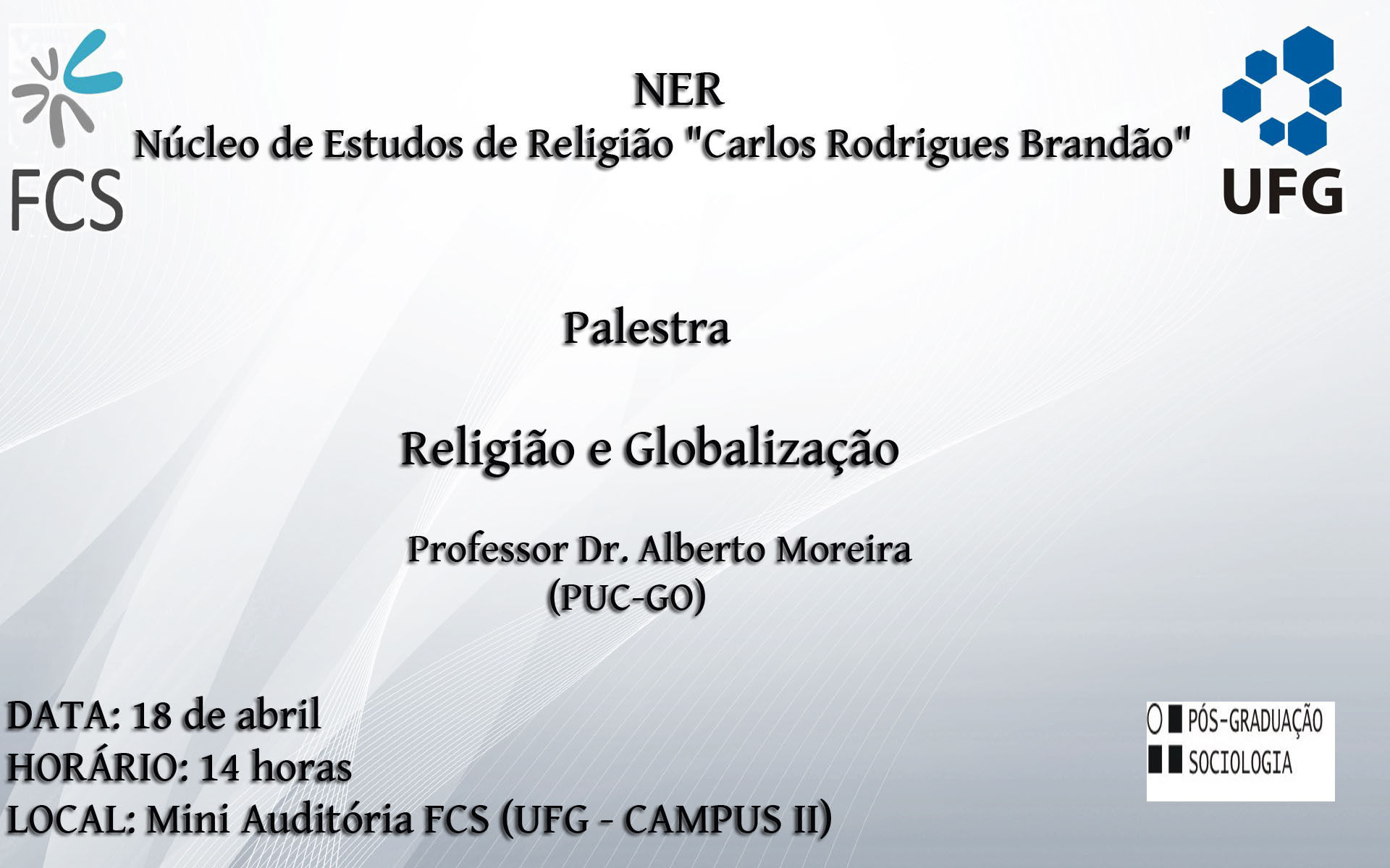 palestra Religião e Globalização