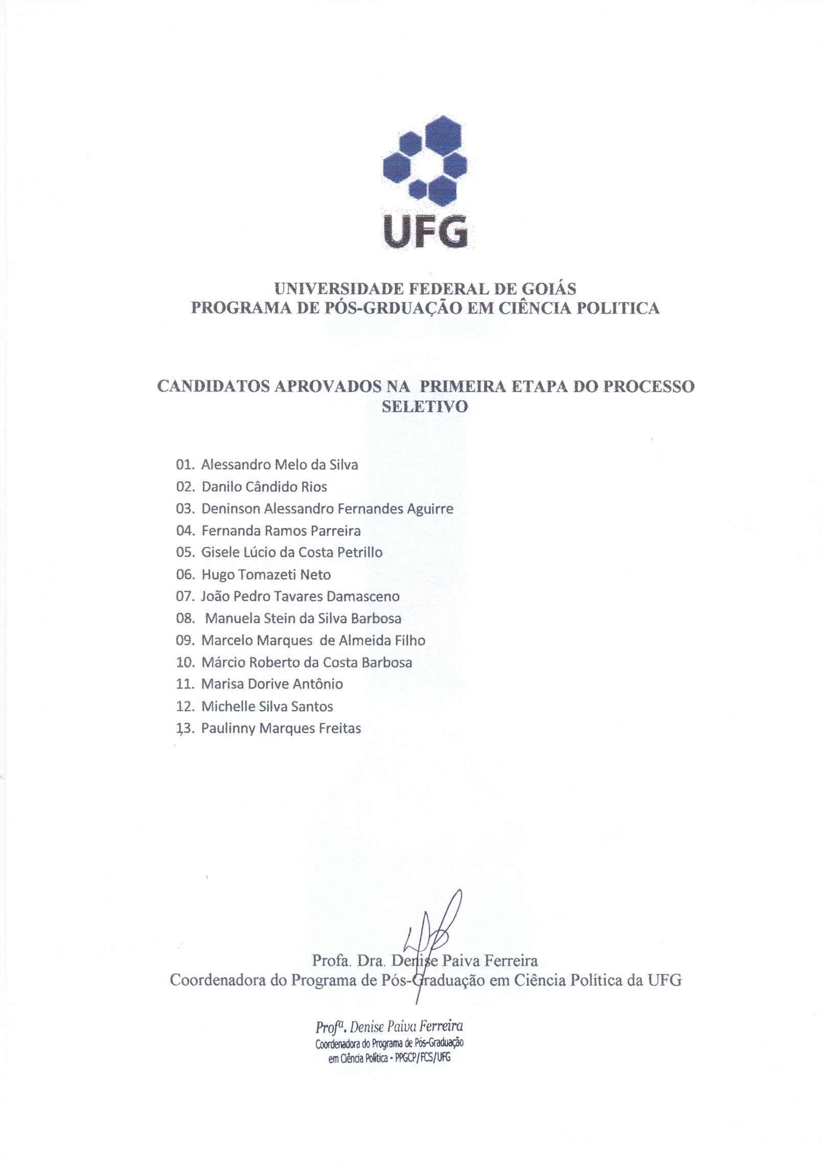 Resultado Mestrado C. Política