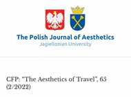 CFP: “The Aesthetics of Travel”, 65 (2/2022)
