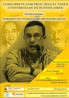 Palestra Prof Miguel Vedda