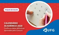 Novo Calendário Acadêmico-2020