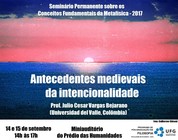 Minicurso - Prof.  Julio Cesar Vargas