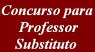 Professor Substituto Edital