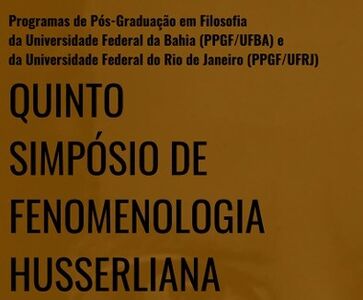 Capa simposio husserliano