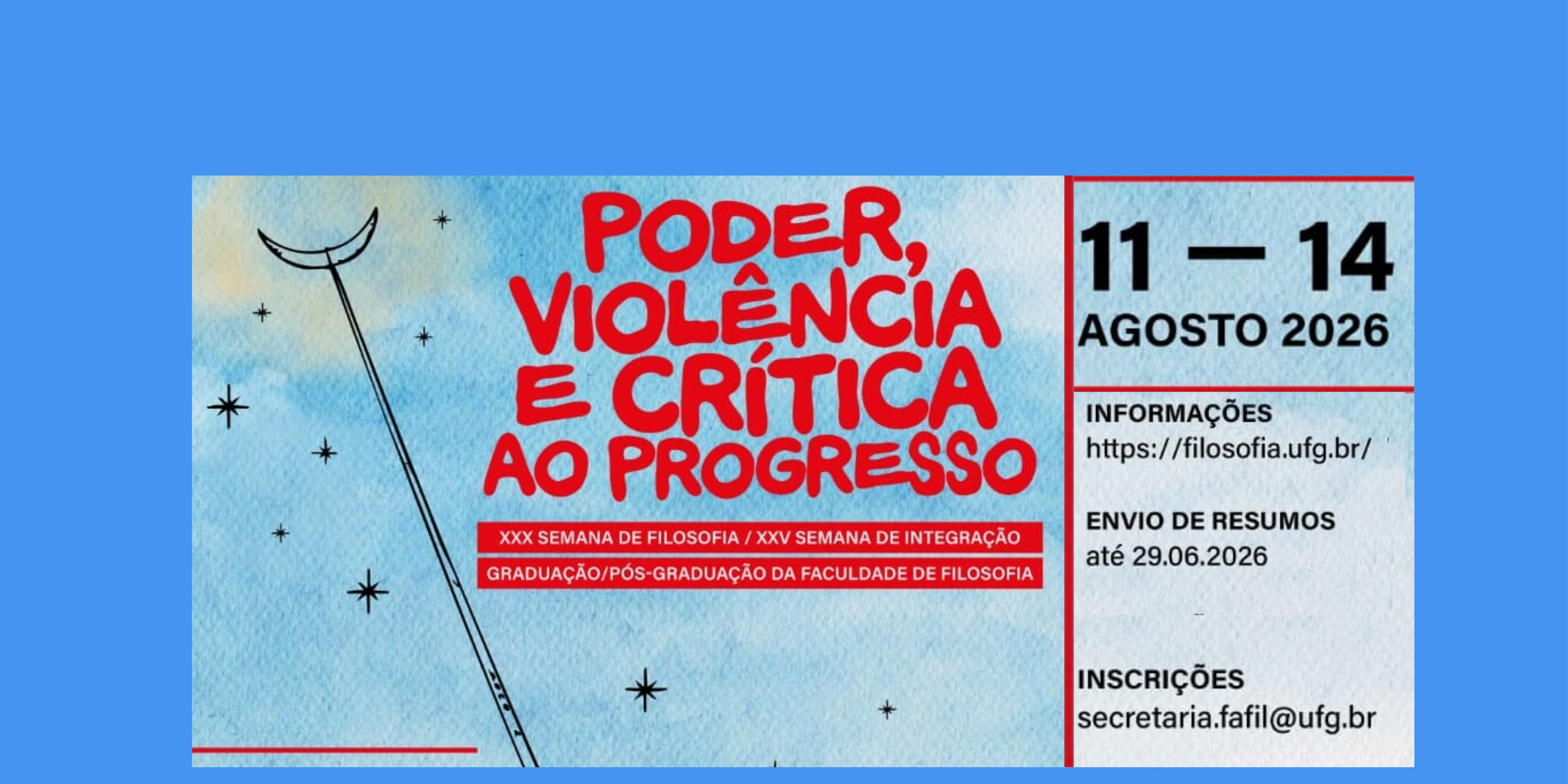 Banner Semana De Filosofia 2026