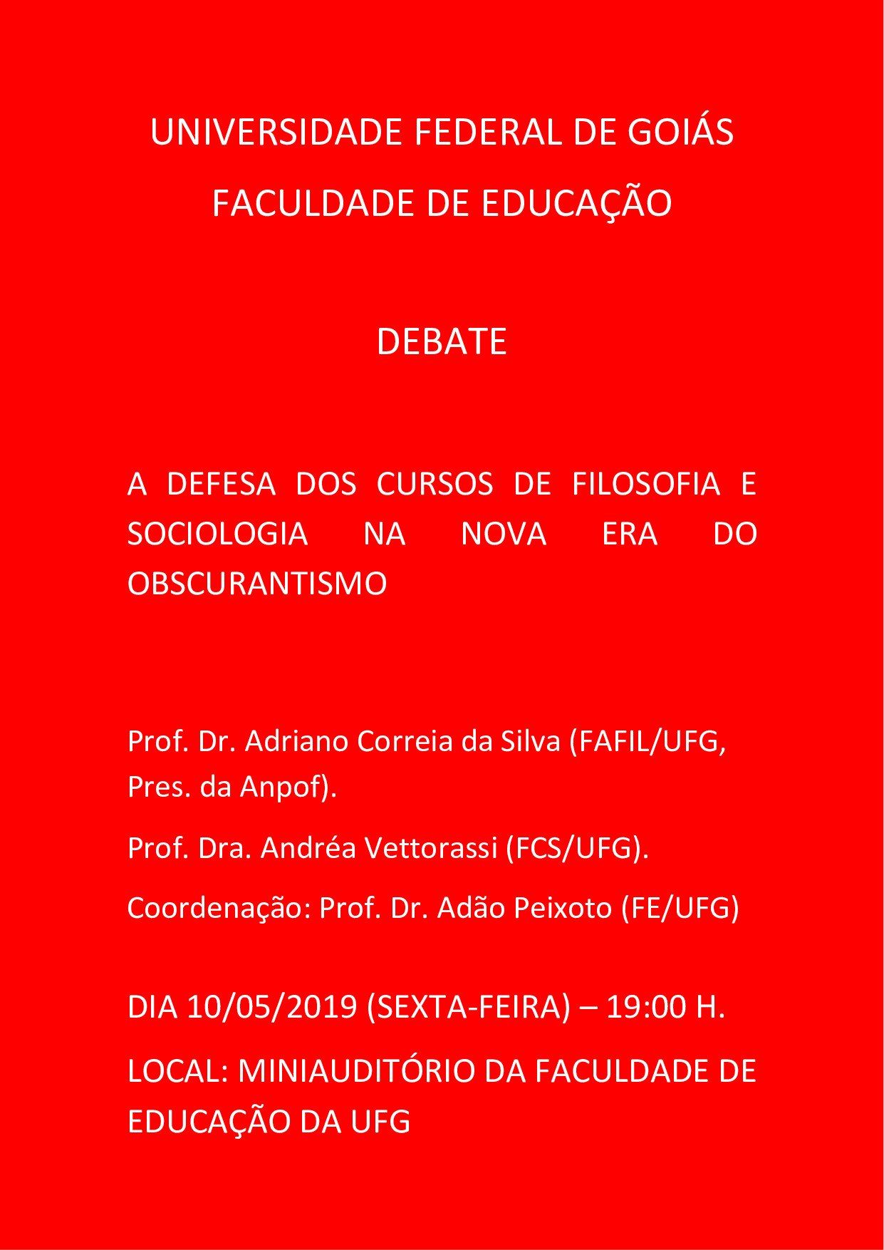 Debate - 10/05