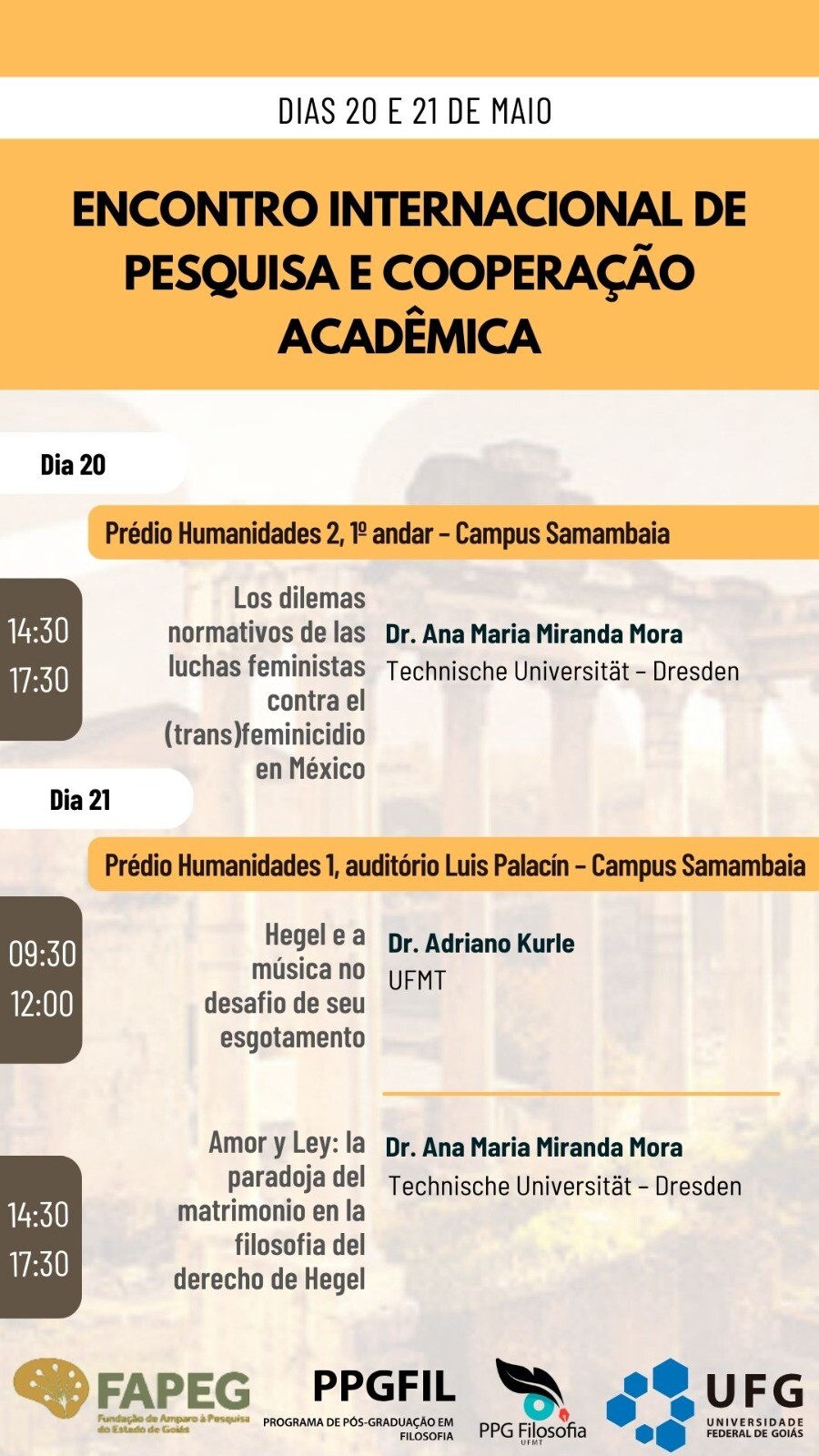 Foto atualizada do evento