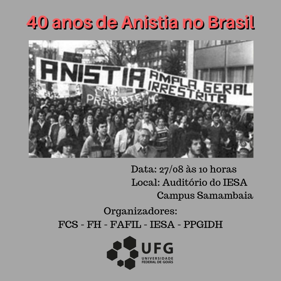 Imagem - 40 anos de anistia