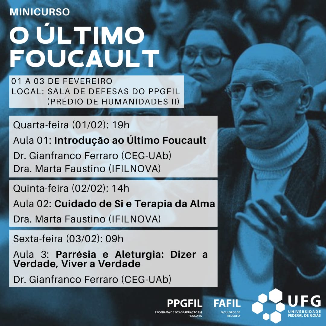 Minicurso O ÚLTIMO FOUCAULT