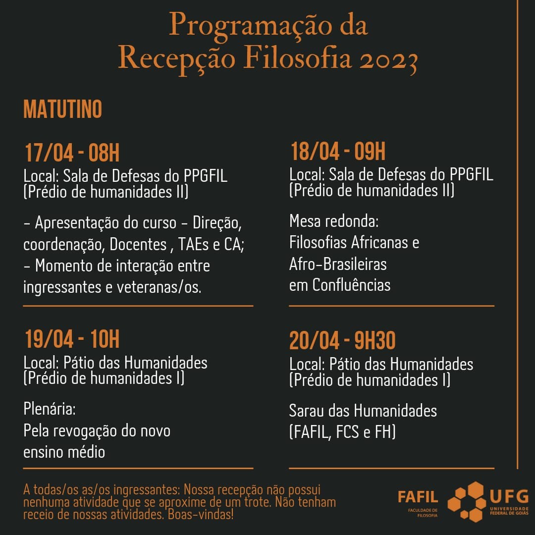 Recepção Ingressantes 2023