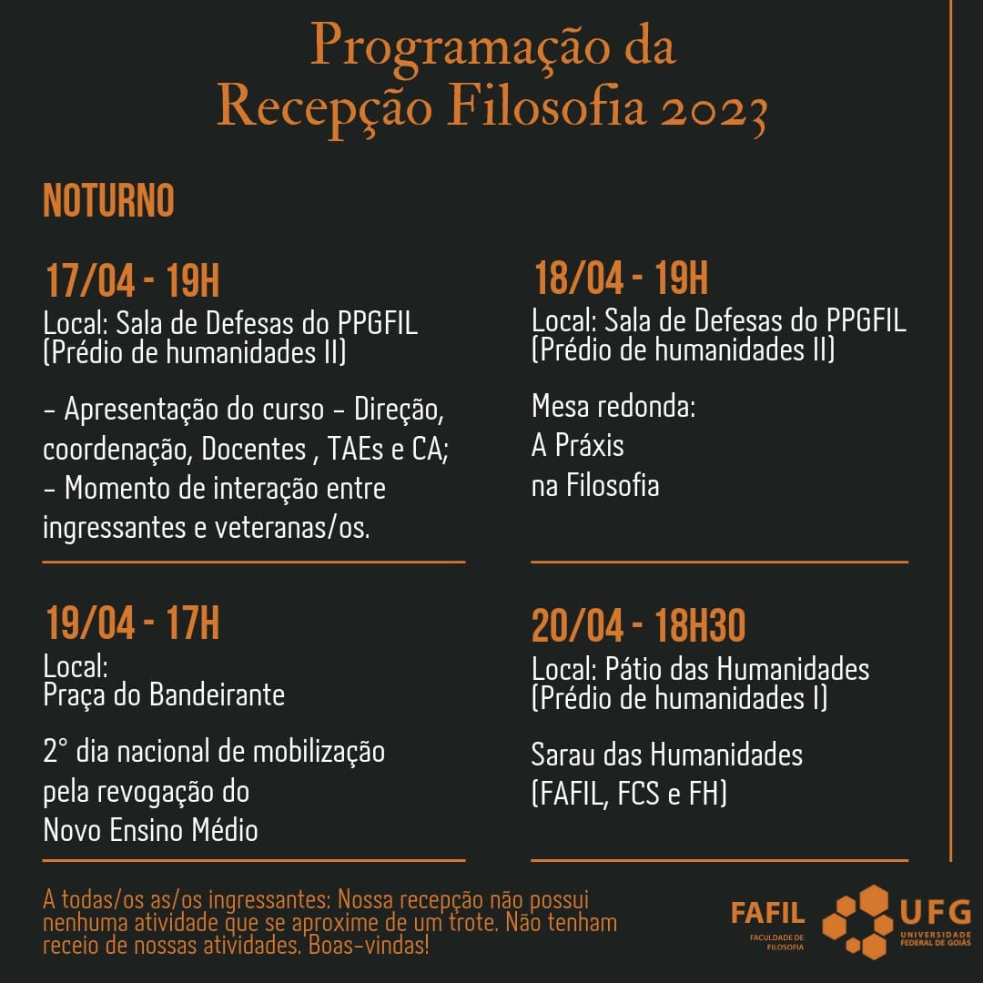 Recepção Ingressantes 2023