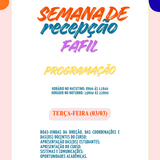 Semana de recepção FAFIL 1