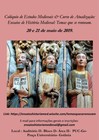 Cartaz evento Medieval 2019