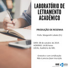 Laboratório de Letramento Acadêmico