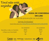 Roda de conversa on-line