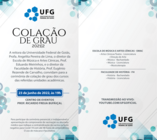 Cerimônia de colação de grau 2021.2