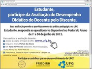 Avaliação do Docente