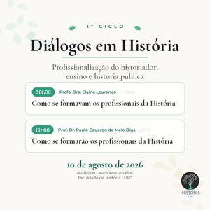 Diálogos em História profissionalização do historiador, ensino e história pública