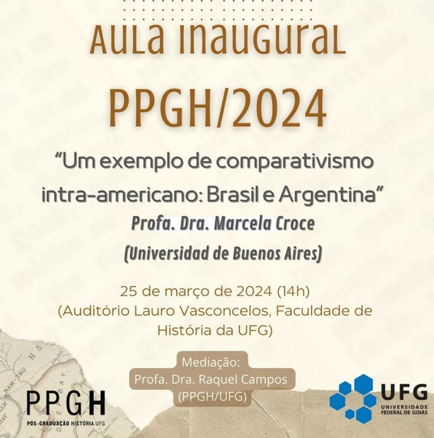 Aula Inaugural PPGH