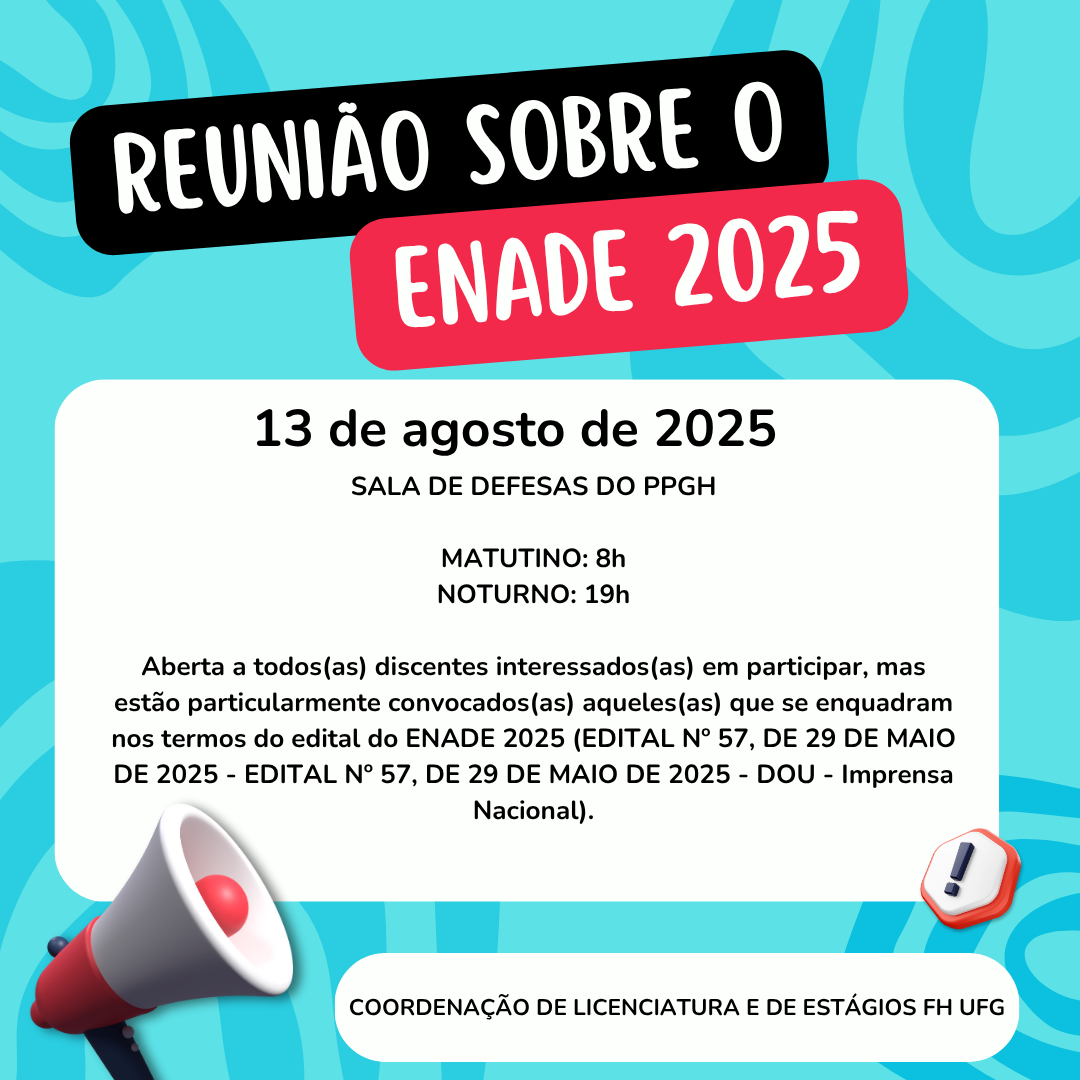 Cartaz Enade 2025
