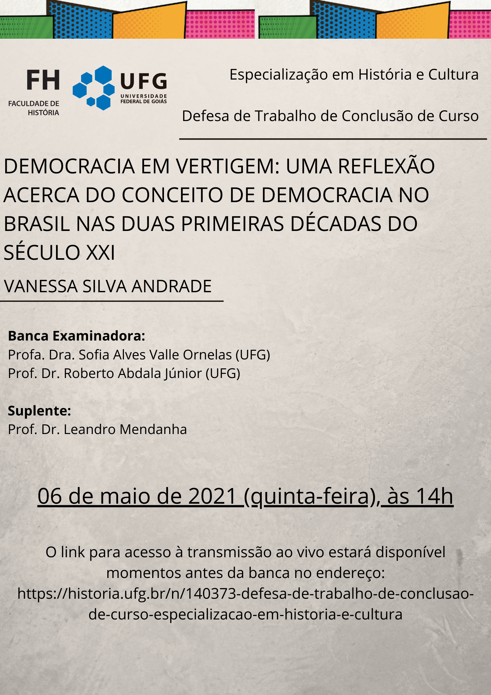 Defesa de TCC - Vanessa Silva Andrade
