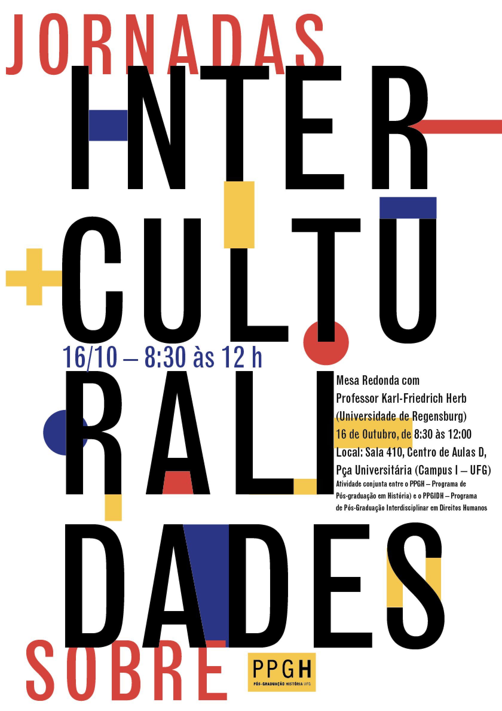 jornadas sobre interculturalidade - Cartaz