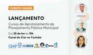 Lançamento - Cursos de Aprimoramento do Planejamento Público Municipal