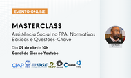 Masterclass: Assistência Social no PPA – Normativas Básicas e Questões-Chave
