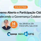 Palestra Governo Aberto e Participação Cidadã