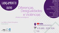 Convite lançamento do livro Diferenças, Desigualdades e Violências