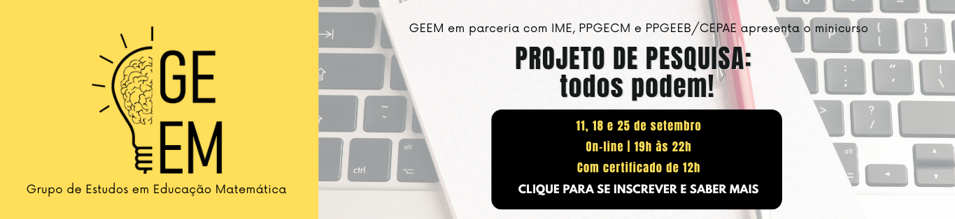 Banner Minicurso Geem