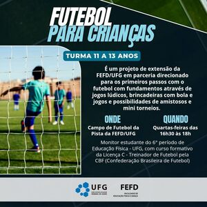 futebol crianças