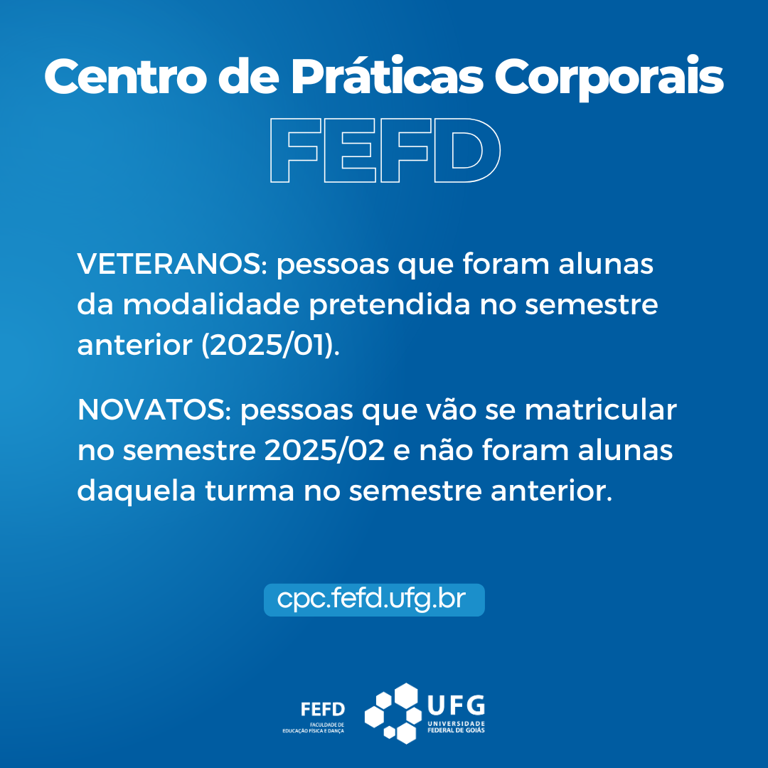 veteranos e novatos