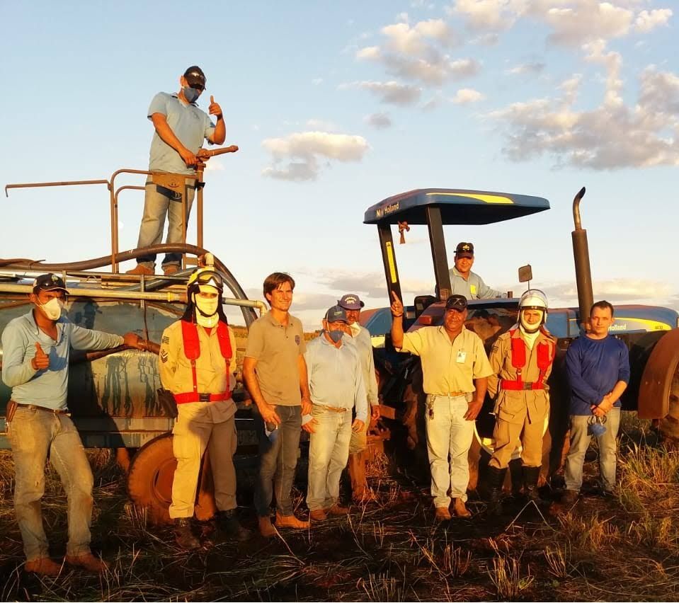 TREINAMENTO DE COMBATE A INCÊNDIOS FLORESTAIS