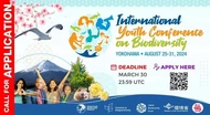 International Youth Conference on Biodiversity Yokohama, Japan 2024 - logo