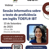 Sessão informativa TOEFL® iBT