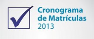 cronograma de matrículas