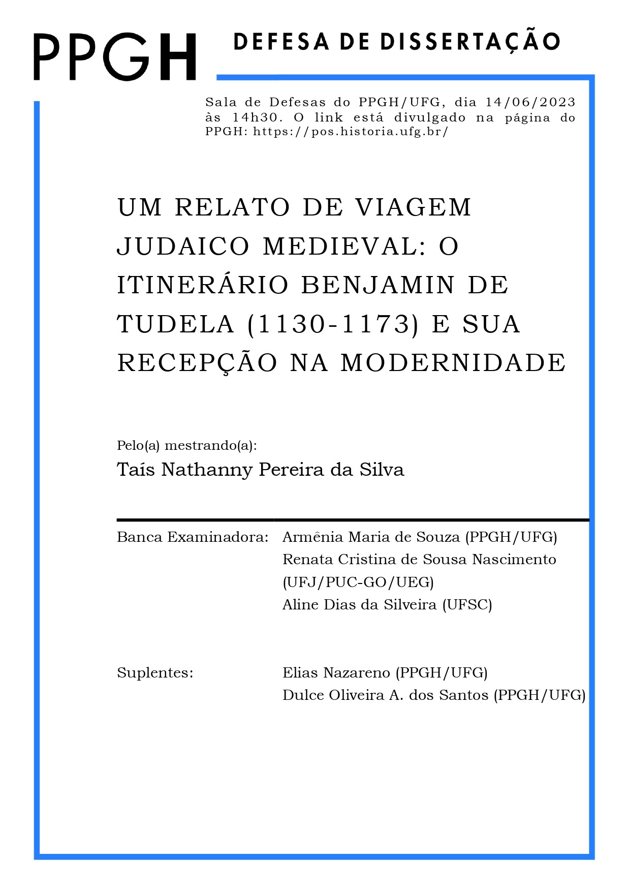 1. MESTRADO - Taís Nathanny Pereira da Silva