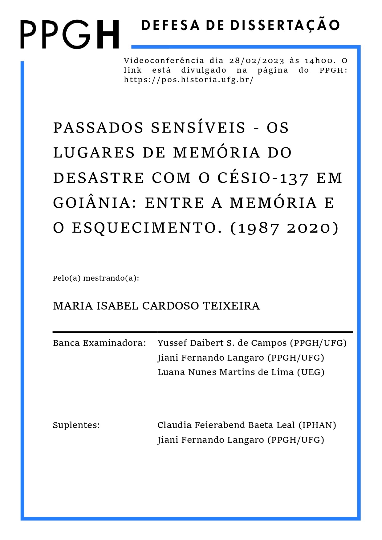 13 - MESTRADO Maria Isabel Cardoso Teixeira